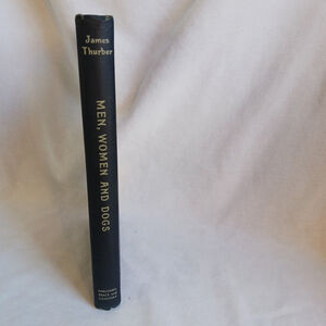 Men Women and Dogs by James Thurber 1943 1st Edition Hardcover